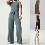 Fritzie – Ärmelloser Minimalistische Jumpsuit