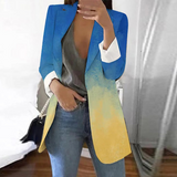 Hemai – farbiger Blazer mit langen Ärmeln