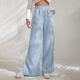 Lilia – Lässige einfarbige Hose