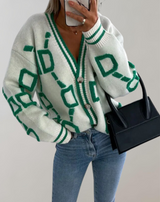 Nelia - Pullover V-Ausschnitt Mantel