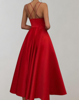 Daniza - Ärmellosesi Damen Elegantes s Kleid