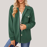 Bellatrix - Plüschjacke mit Reverskragen