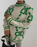 Nelia - Pullover V-Ausschnitt Mantel