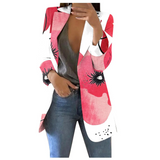 Adana – Bedruckter, kurz geschnittener Damenblazer