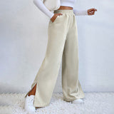 Lilia – Lässige einfarbige Hose