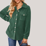 Bellatrix - Plüschjacke mit Reverskragen