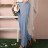 Addison – Schlichte Hose mit weitem Bein