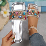 Julia – Stylische Glitter Sandalen