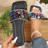 Julia – Stylische Glitter Sandalen