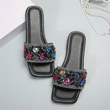 Julia – Stylische Glitter Sandalen