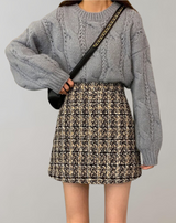 Ulrica - Winter Plaid Wool Rock