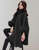 Krissa - Wintermantel aus Kunstfell