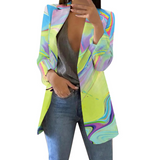 Trema – Damenblazer im Aquarell-Stil