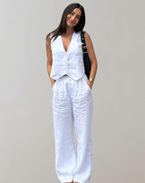 Teressa - Tank-Top und High-Waist-Hosen