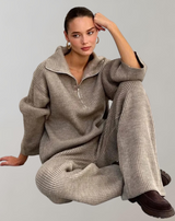 Celeste - Übergroßer Damen Strickpullover