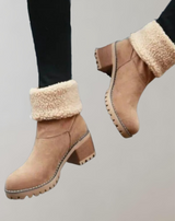 Leida - Winterpelz Warme Schneestiefel