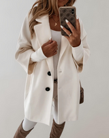 Eva - Wintermantel Frau Eleganter Trench