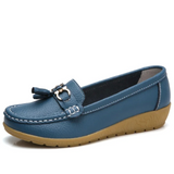 Belen – Damen-Loafer aus PU-Leder mit flacher Sohle