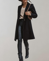 Silvia – Warme lange Manteljacke