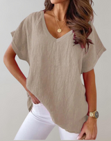 Mirtle - Baumwol Kurzarm-Oberteile für Frauen