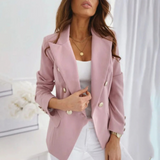 Ayyah – heller Damenblazer mit Reverskragen