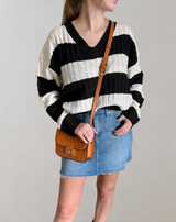 Sarah™ - Gestreifter Damen Pullover