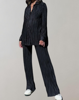 Nala - Frauen plissiert 2 Stück Hose Set