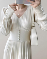 Marissa -  langes Strickkleid Damen