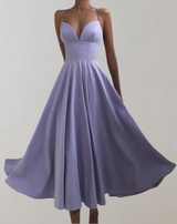 Daniza - Ärmellosesi Damen Elegantes s Kleid