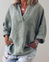 Ula - Tuniken Deep V Neck Shirts