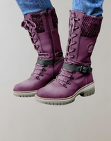 Hannah - Schnalle Calf Stiefel