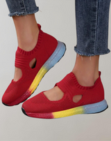 Christa - Frauen Mesh Turnschuhe Hohle Schuhe