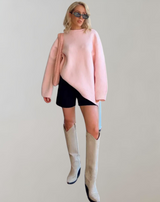 Veronica™- Damen Pullover mit Rundhalsausschnitt