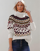 Lise - Koselig Chic Rundhalsausschnitt