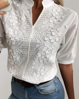 Rowella - Schicke solide Bluse mit