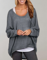 Alejandra - Damen schulterfreies Tunika-Top