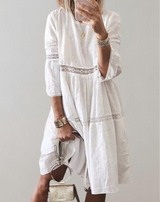 Kath - Elegantes besticktes Kleid