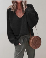 Hermenia - Strickpullover Frauen Mantel