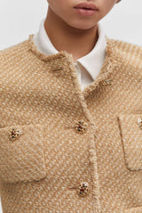 Avani | Kurze Tweedjacke mit Knopfen