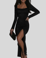 Luella - Luxuriöses langes Abendkleid aus Samt