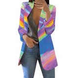 Trema – Damenblazer im Aquarell-Stil