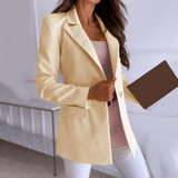 Yaman – Einfarbiger Damenblazer