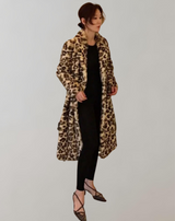 Clarissa - Lange Leopardenbärenmäntel