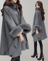 Krissa - Wintermantel aus Kunstfell