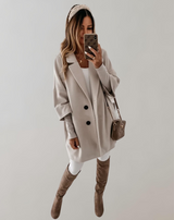 Eva - Wintermantel Frau Eleganter Trench