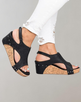 Agatha - Frauen Sandalen Keile Schuhe