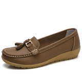 Belen – Damen-Loafer aus PU-Leder mit flacher Sohle