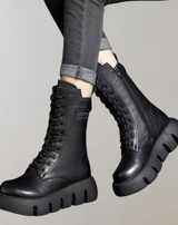 Ayumi™ - Damen Vintage Martin Stiefel