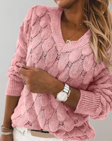 Mathilda - Damen Pullover mit langen Ärmeln