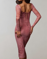 Thelma™ Kleid mit langen Ärmeln